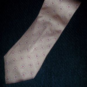 Ermenegildo Zegna 100% Silk Sunflower Necktie